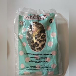 McDonald’s Madam Alexander Doll  #6 Halloween Leopard Costume 2003 NEW